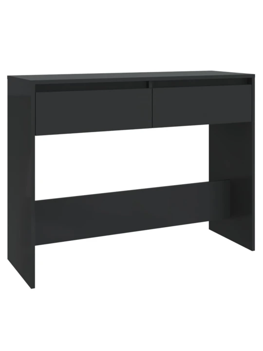 Konsolinis staliukas, juodos spalvos, 100x35x76,5cm, MDP