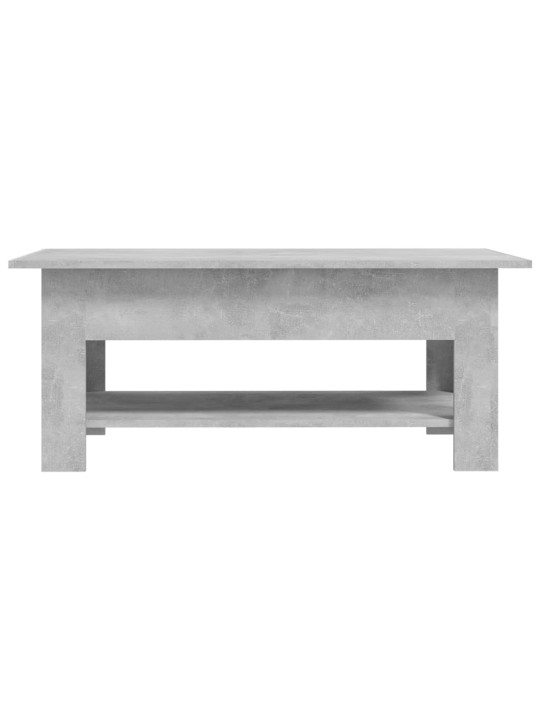 Kavos staliukas, betono pilkos spalvos, 102x55x42cm, MDP