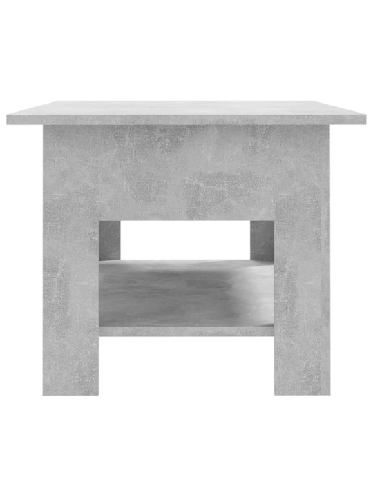 Kavos staliukas, betono pilkos spalvos, 102x55x42cm, MDP