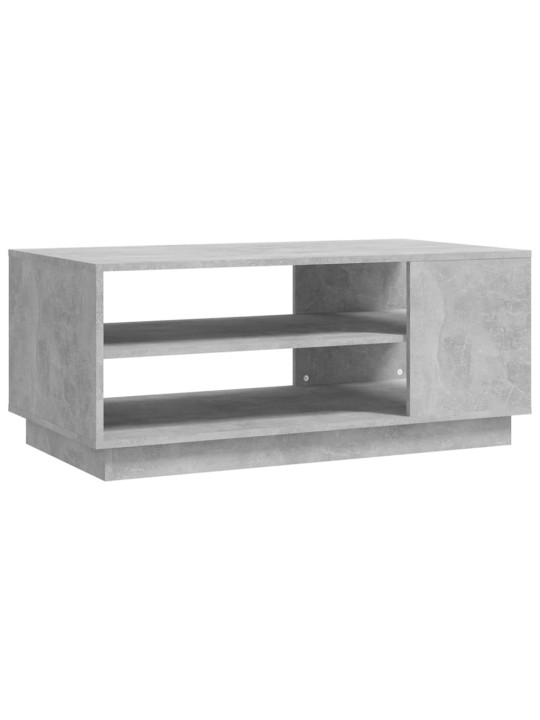 Kavos staliukas, betono pilkos spalvos, 102x55x43cm, MDP