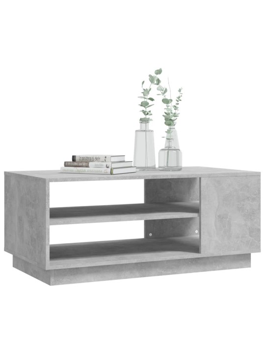 Kavos staliukas, betono pilkos spalvos, 102x55x43cm, MDP