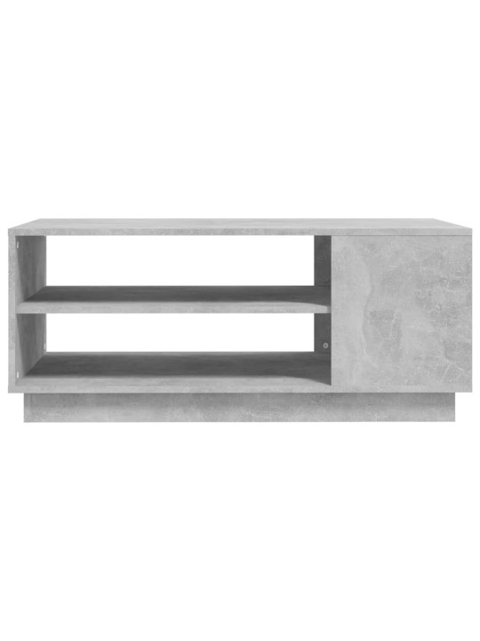 Kavos staliukas, betono pilkos spalvos, 102x55x43cm, MDP