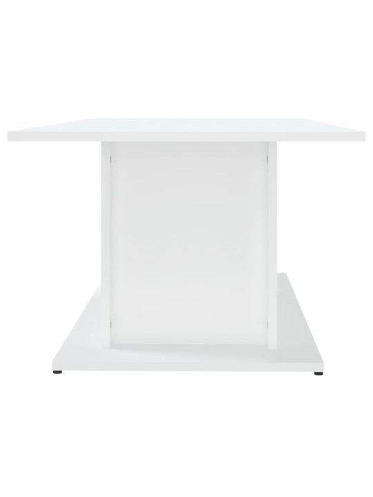 Kavos staliukas, baltos spalvos, 102x55,5x40cm, MDP