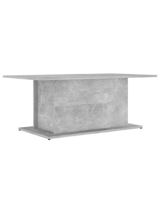 Kavos staliukas, betono pilkos spalvos, 102x55,5x40cm, MDP