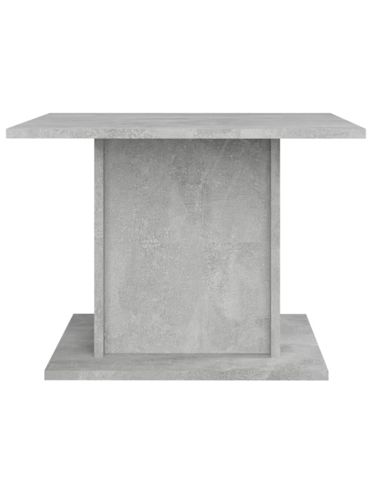 Kavos staliukas, betono pilkos spalvos, 55,5x55,5x40cm, MDP