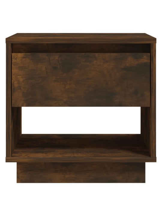 Naktinė spintelė, dūminės ąžuolo spalvos, 45x34x44cm, MDP