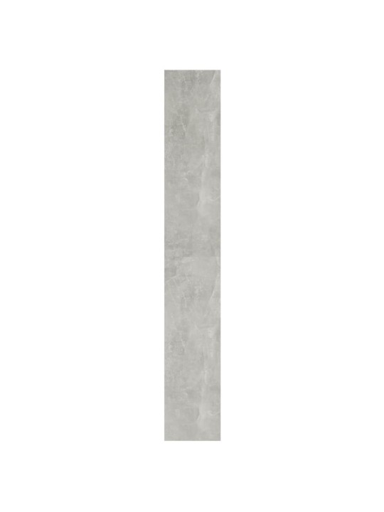 Spintelė knygoms/kambario pertvara, betono pilka, 40x30x198cm
