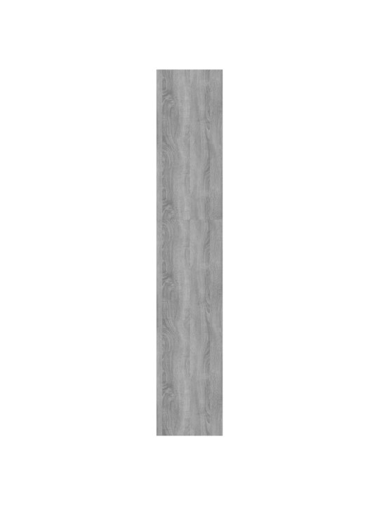 Spintelė knygoms/kambario pertvara, pilka, 60x30x166cm, MDP