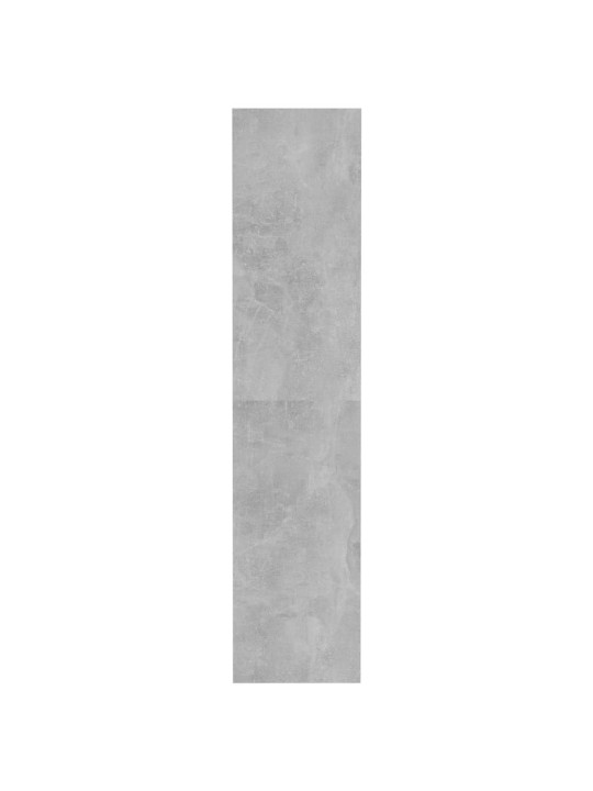 Spintelė knygoms/kambario pertvara, pilka, 80x30x135cm, MDP
