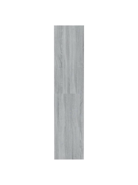 Spintelė knygoms/kambario pertvara, pilka, 80x30x135cm, MDP
