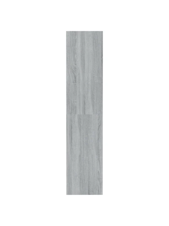 Spintelė knygoms/kambario pertvara, pilka, 80x30x135cm, MDP
