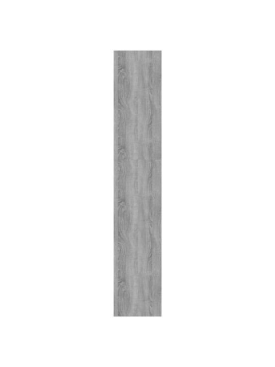 Spintelė knygoms/kambario pertvara, pilka, 80x30x166cm, MDP