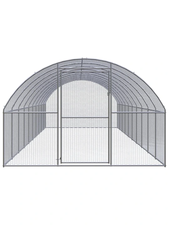 Lauko narvas viščiukams, 3x10x2m, galvanizuotas plienas