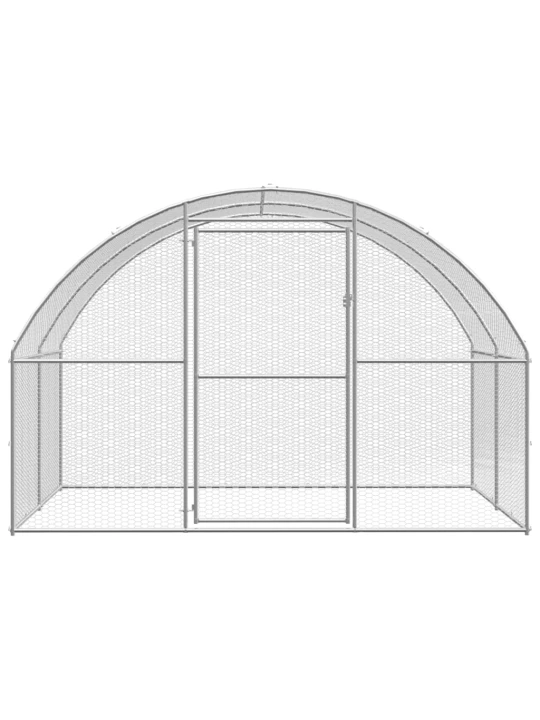 Lauko narvas viščiukams, 3x10x2m, galvanizuotas plienas