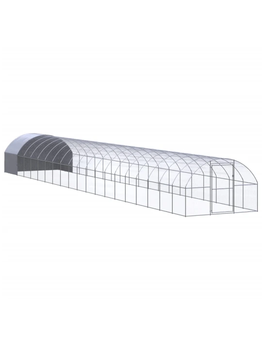 Lauko narvas viščiukams, 3x20x2m, galvanizuotas plienas