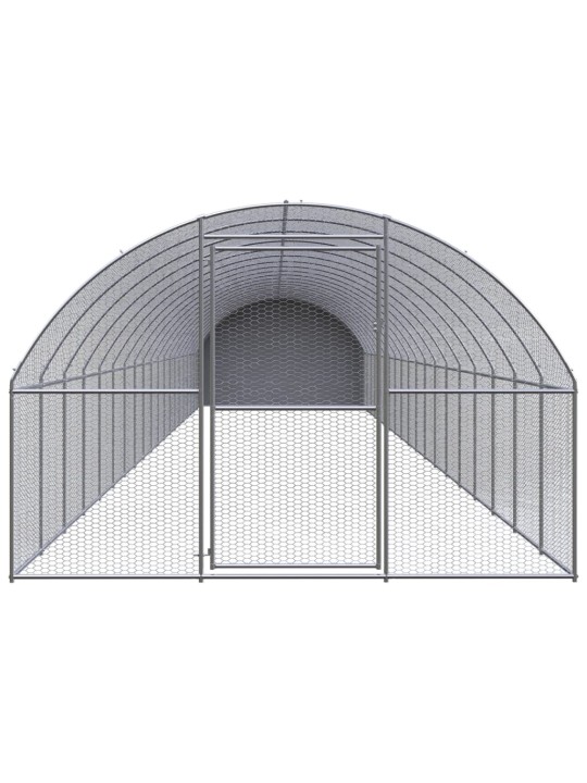 Lauko narvas viščiukams, 3x20x2m, galvanizuotas plienas