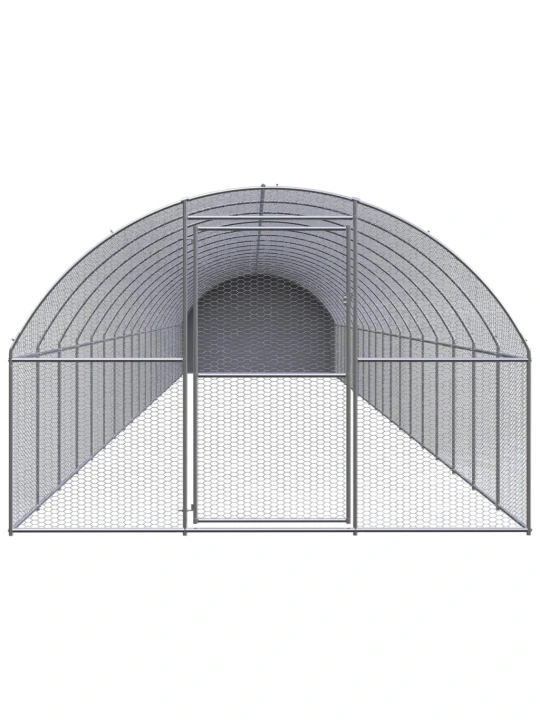 Lauko narvas viščiukams, 3x20x2m, galvanizuotas plienas