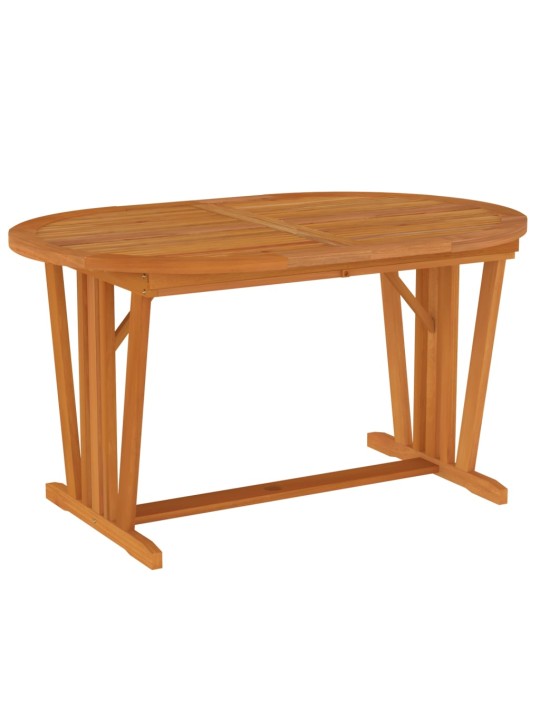 Sodo stalas, 200x100x75cm, eukalipto medienos masyvas
