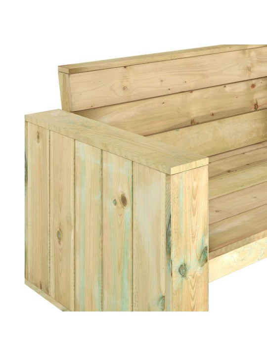 Sodo suoliukas, 139cm, impregnuota pušies mediena
