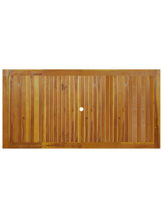 Sodo stalas, 200x100x74cm, akacijos medienos masyvas
