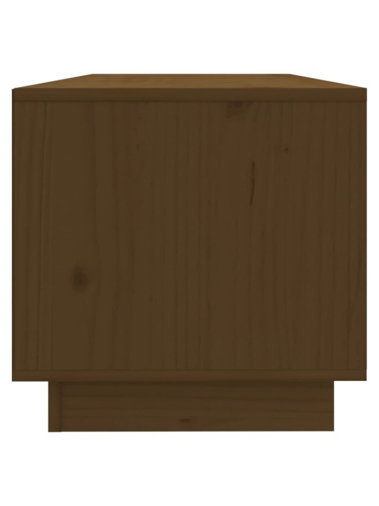 Televizoriaus spintelė, medaus ruda, 90x35x35cm, pušies masyvas