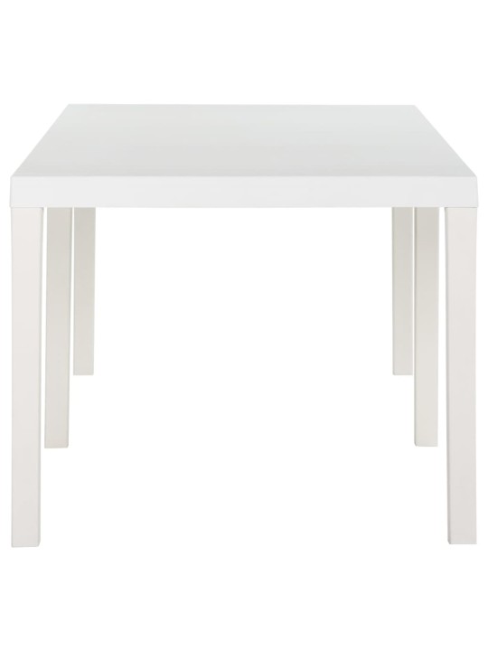 Sodo stalas, baltos spalvos, 220x90x72cm, PP