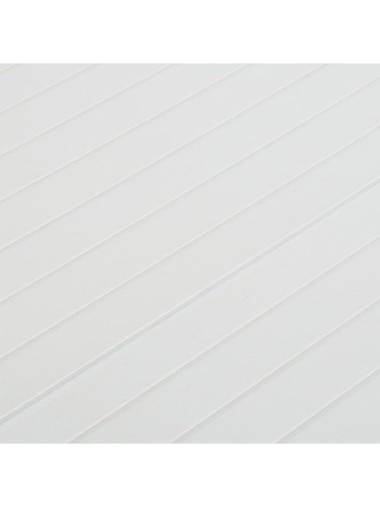Sodo stalas, baltos spalvos, 220x90x72cm, PP