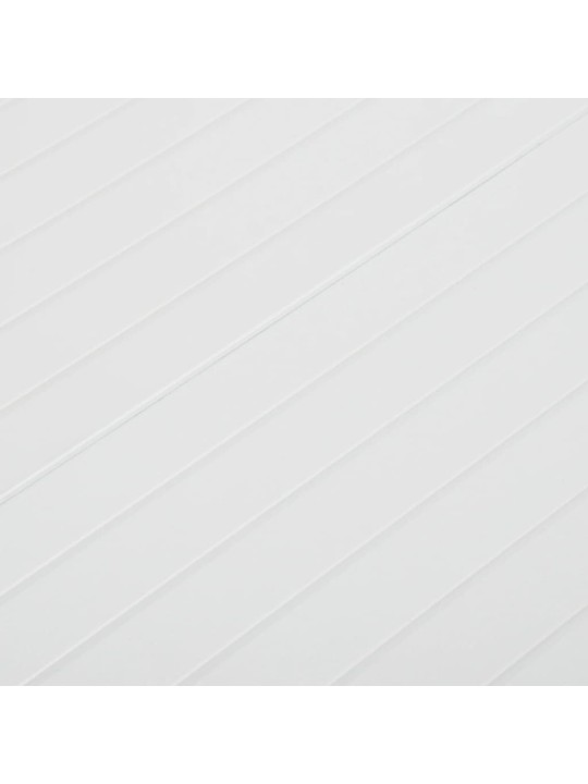 Sodo stalas, baltos spalvos, 150x90x72cm, PP