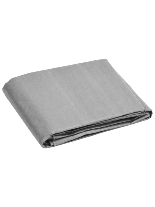 Tentas, pilkos spalvos, 4x8m, 180g/m²