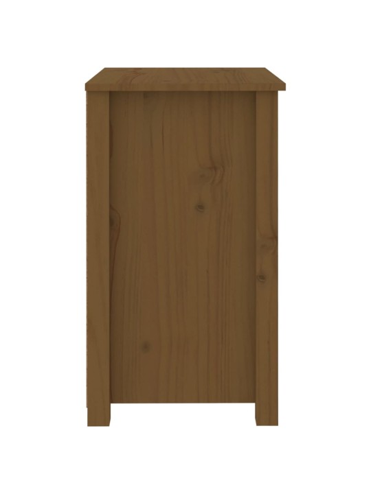 Naktinė spintelė, medaus ruda, 50x35x61,5cm, pušies masyvas