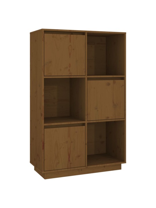Komoda, medaus ruda, 74x35x117cm, pušies medienos masyvas