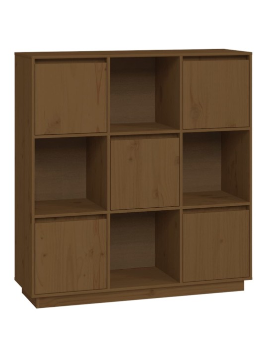 Komoda, medaus ruda, 110,5x35x117cm, pušies medienos masyvas