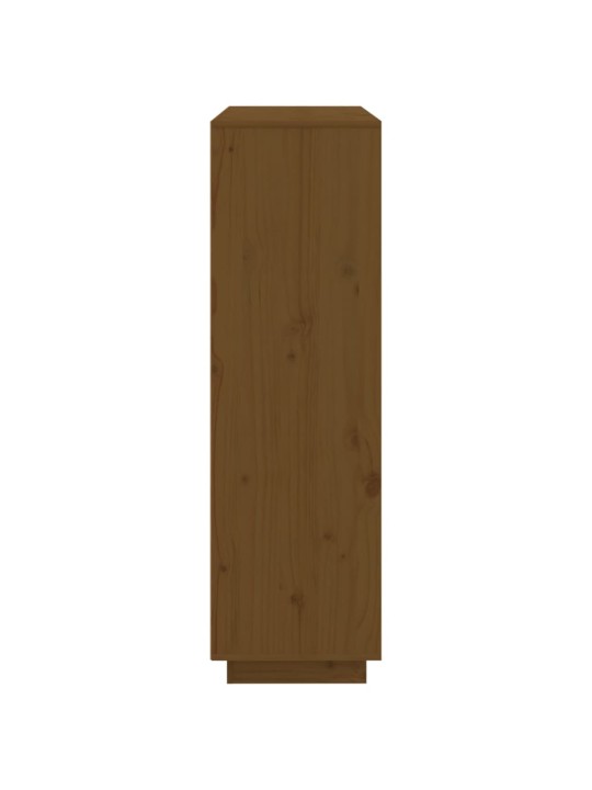 Komoda, medaus ruda, 110,5x35x117cm, pušies medienos masyvas