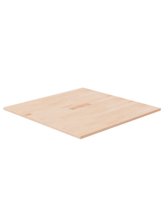 Stalviršis, 70x70x1,5cm, neapdorotas ąžuolo medienos masyvas