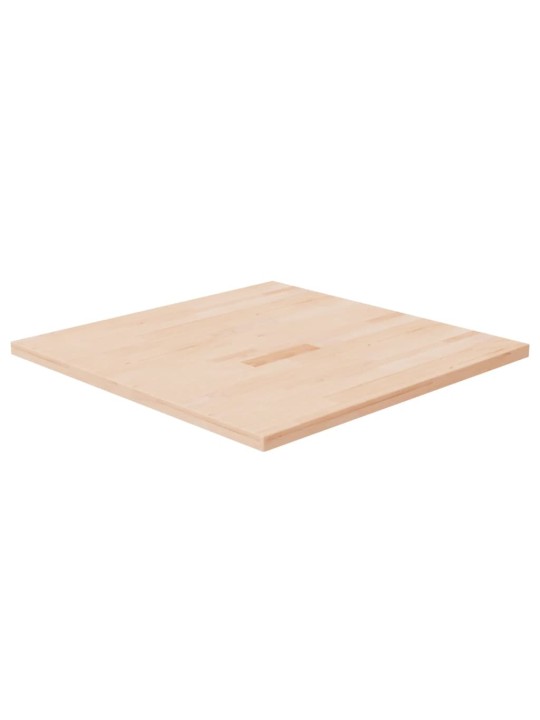 Stalviršis, 70x70x2,5cm, neapdorotas ąžuolo medienos masyvas