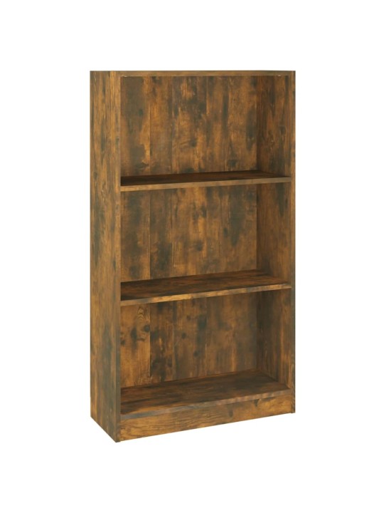 Spintelė knygoms, dūminio ąžuolo, 60x24x109cm, apdirbta mediena