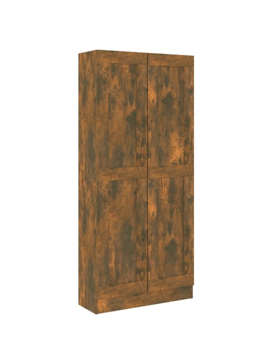 Spintelė knygoms, dūminio ąžuolo, 82,5x30,5x185,5cm, mediena