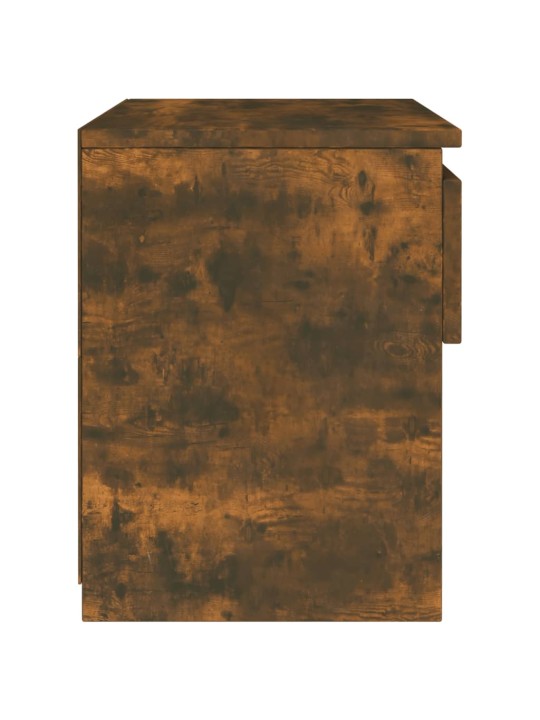 Naktinė spintelė, dūminio ąžuolo, 40x30x39cm, mediena
