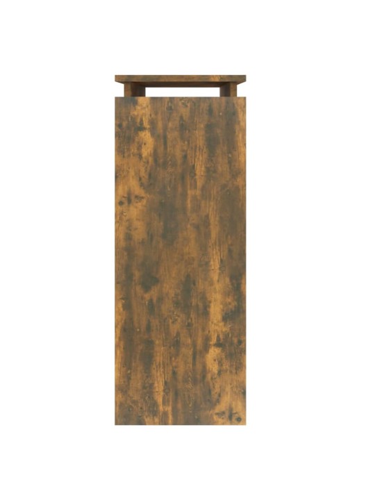 Konsolinis staliukas, dūminio ąžuolo, 80x30x80cm, mediena