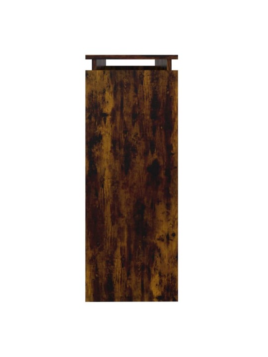 Konsolinis staliukas, dūminio ąžuolo, 102x30x80cm, mediena
