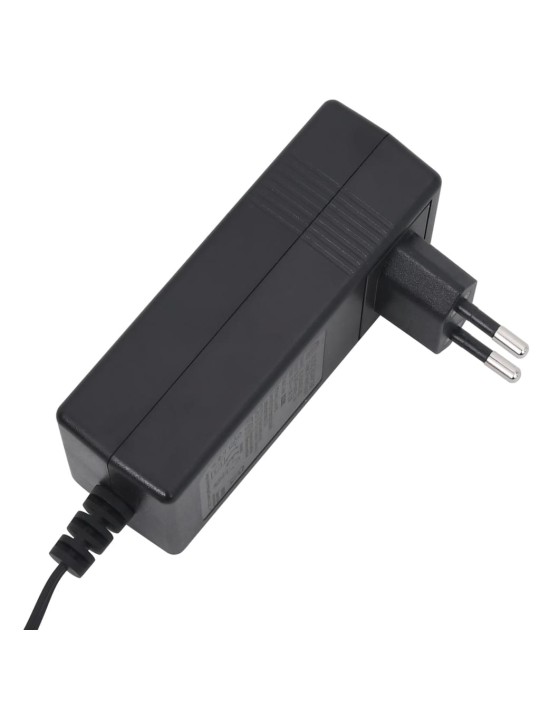 Elektrinis atlošiamas krėslas, juodos spalvos, audinys