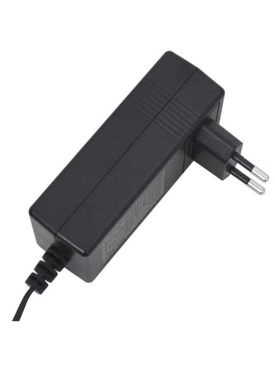 Elektrinis atlošiamas krėslas, juodos spalvos, audinys