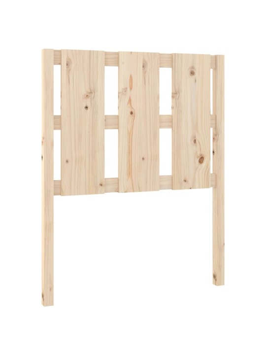 Lovos galvūgalis, 80,5x4x100cm, pušies medienos masyvas