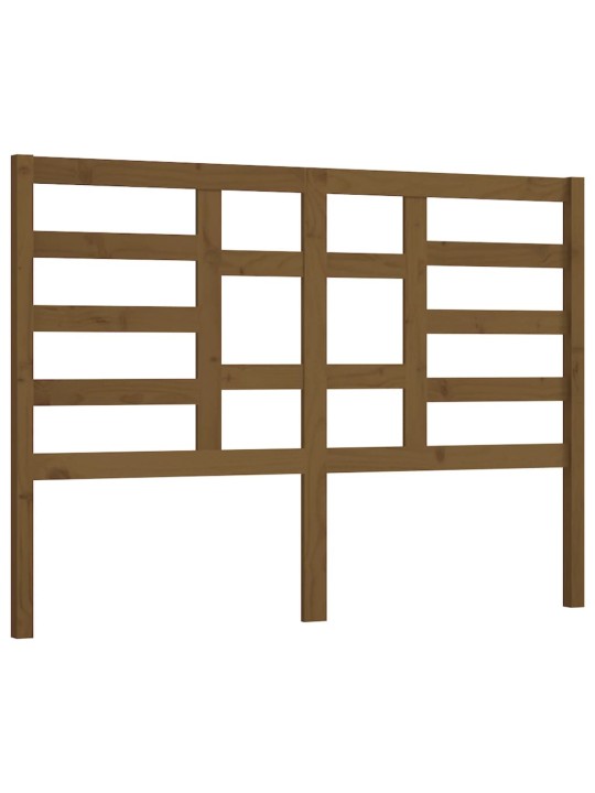 Lovos galvūgalis, medaus rudas, 156x4x104cm, pušies masyvas