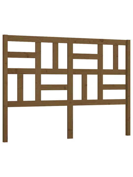 Lovos galvūgalis, medaus rudas, 156x4x104cm, pušies masyvas