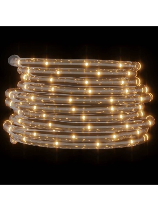 LED juosta su 120 šiltos baltos spalvos LED, 5m, PVC