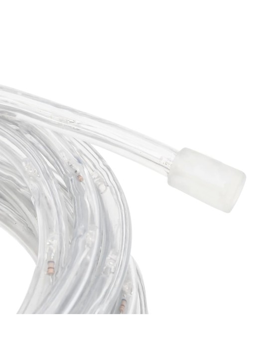 LED juosta su 120 šiltos baltos spalvos LED, 5m, PVC