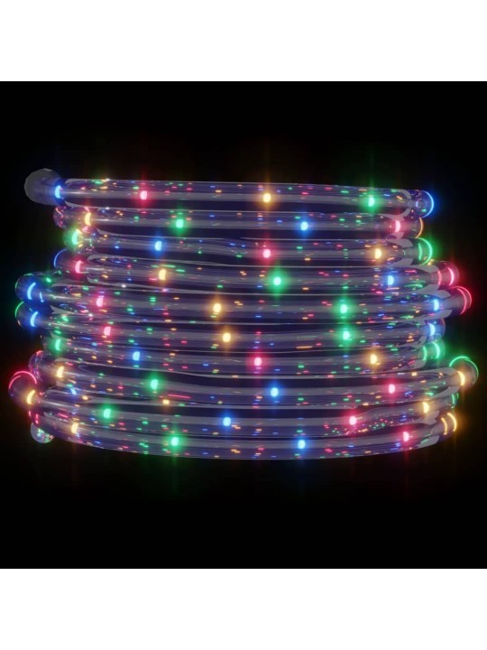 LED juosta su 240 įvairių spalvų LED, 10m, PVC