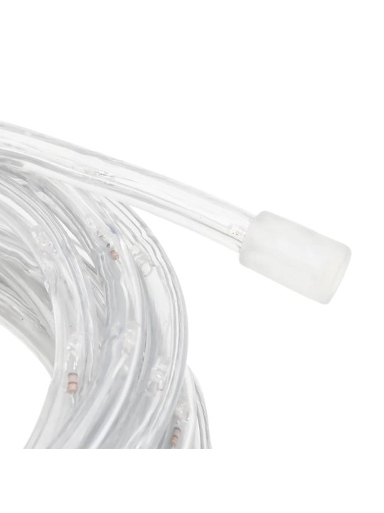LED juosta su 240 įvairių spalvų LED, 10m, PVC