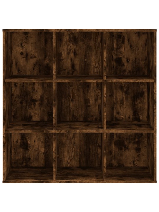 Spintelė knygoms, dūminio ąžuolo spalvos, 98x30x98cm